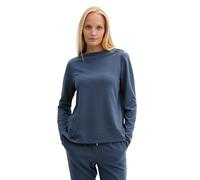 TOM TAILOR Sudadera para Mujer, 36986 Colony Blue Black Mini Pepita, XXL