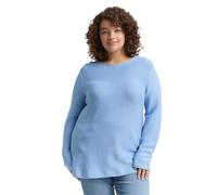 TOM TAILOR Suéter de Mujer, 34587 - Light Fjord Blue, 46 Grande