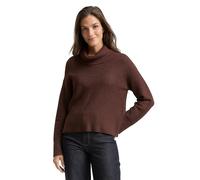 TOM TAILOR Suéter de Mujer, 39062 Dark Pecan Brown Melange, S