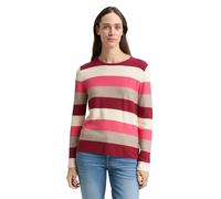TOM Tailor Suéter de Mujer, 39987 Red Block Stripe, XL