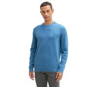TOM TAILOR Suéter para Hombre, 37095 - Ocean Blue Melange, XXXL