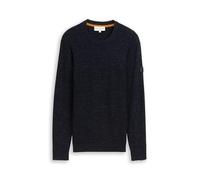 TOM TAILOR Suéter para Hombre, 39290 - Azul Marino Multicolor Space Dye, M