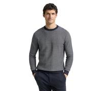 TOM TAILOR Suéter para Hombre, 39373 - Navy Offwhite Dot Stripe, M
