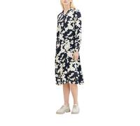 Tom Tailor Tom Tailor - Vestido de mujer midi de manga larga de estampado de flores. Verde claro Talla 36