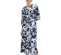 Tom Tailor Tom Tailor - Vestido largo de manga larga estampado geometrico. Azul claro Talla 38