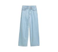 TOM TAILOR Pantalones Vaqueros para niñas y niños, 10111 - Juego de Mesa (Tela Vaquera blanqueada), Color Azul, 176