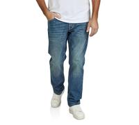 TOM TAILOR Vaqueros Hombre Elásticos Corte Recto Marvin Pantalón Vaquero Pantalón Denim Azul Negro 30 31 32 33 34 36 38 40 42, 40W / 32L