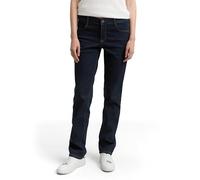 TOM TAILOR Vaqueros Rectos TTLIVA para Mujer, 10115 Clean Rinsed Blue Denim - Juego de Accesorios para Limpieza de Coche, 29W / 32L