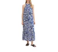 Tom Tailor Vestido largo sin mangas cuello redondo. Blanco 44