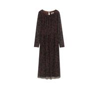 TOM TAILOR Vestido marrón oscuro / negro 42 marrón oscuro / negro