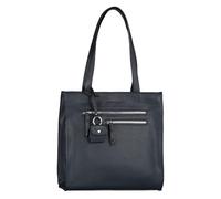 TOM TAILOR Winona - Bolso bandolera con cremallera para mujer, tamaño mediano, azul, medium, moderno