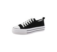 TOM TAILOR Zapatillas deportivas bajas negro / blanco 39 negro / blanco
