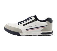 TOM TAILOR Zapatillas para Hombre 5380020013, Blanco, 40 EU