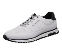 TOM TAILOR Zapatillas para Hombre 9580050001, Color Blanco, Talla 44 EU, Blanco, 44 EU