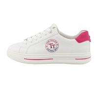 TOM TAILOR Zapatillas para Mujer 9590320001, Color Blanco y Rosa, Talla 37 EU, Blanco y Rosa, 37 EU