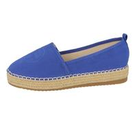 TOM TAILOR Zapatillas Planas para Mujer 5396301, Azul Cobalto, 41 EU
