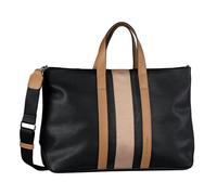 TOM TAILOR Zena - Bolso bandolera para mujer, con cremallera, grande, color negro, Negro, Fashion