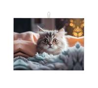 Tom Thumb - Tapete de cocina absorbente de 18 x 24 pulgadas, fibra de alta densidad que absorbe el agua rápidamente