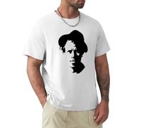 Tom Waits - Camiseta unisex para hombre, color blanco, Blanco, L
