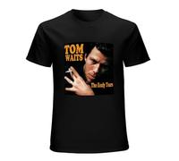 Tom Waits The Early Years - Camiseta unisex para hombre, Negro , L