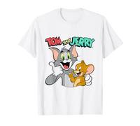 Tom y Jerry Best Friends Classic Cartoon Logo GL Camiseta