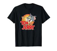 Tom y Jerry Vintage Cartoon Animación Comedia PAPL2328 Camiseta
