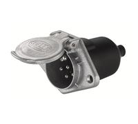 Toma 24 V con clavija plana 7 polos 1185 N-Typ HELLA para u.a. JAEGER