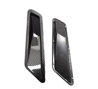 Toma Aire Decorativa Compatible Con Benz Para AMG W204 C63 W205 W207 W212 W213 Sedán Coupé Ventilación Delantera Coche 2X Aire Capó Exterior Motor(Carbon Fiber Look)