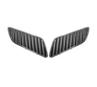 Toma Aire Decorativa Compatible Con BMW Para Serie 3 F30 2012-2018 Parrilla Delantera Fibra Carbono/negro Brillante, Cubierta Capó Embellecedor La Salida Aire(Black)