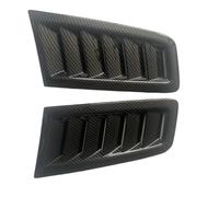 Toma Aire Decorativa Compatible Con Focus Para RS Para MK2 2 Unidades Ventilación Delantera Para Capó Capó Motor Aire Piezas Exteriores Accesorios(Carbon fiber)