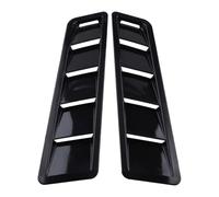 Toma Aire Decorativa Compatible Con Ford Para Mustang Universal Car Style Hood Vents Admisión Louvers Hoods Modificaciones Accesorios 2pcs