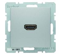 Toma alta def. 90º S/B aluminio