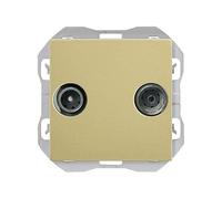 Toma antena R-TV+ SAT unicaSimon 20000486-097 Simon 270Bronce