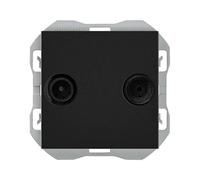 Toma antena R-TV+ SATintermediaSimon 20000487-098 Simon 270Negro