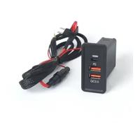 Toma Auxiliar USB Compatible Con VW Para Golf 7 Cargador Coche Adaptador Carga Rápida, Uso Puerto USB Coche