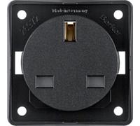 Toma BRITISH STANDARD, INTEGRO, negro, mate