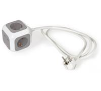 Toma CUBIK 4x tomas 16A + 2x USB con cable de 14 m - FONESTAR