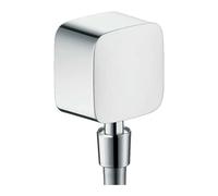 Conexión de manguera hansgrohe FixFit con desconector y junta esférica, 27414000