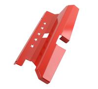 Toma de aire de aluminio para BMW 1999-2007 323i 325i 328i 330i M52 M54 E46 M3 (Rojo)