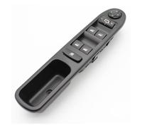 Toma de aire para capó Interruptor de control elevalunas eléctrico para coche, botón 6554.QG para Peugeot 207 (2008-2014)