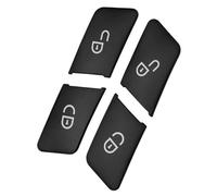 Toma de aire para capó Pegatina Para Botón Desbloqueo Cerradura Puerta Clase ABCE Para GLA Para CLA Para GLK GL ML Para GLE Para Elevación De Ventana Coche(4pcs per set)