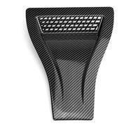 Toma de aire universal Compatible With capó, piezas exteriores, ventilación delantera compatible con Fiat 500 Abarth, ligera(Carbon look)