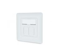 Toma de conexión de datos Digitus DN-9010/8-2 CAT 6A 2xRJ45