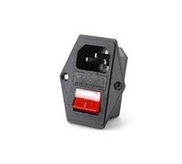 Toma de corriente CA AC-01 Triad con interruptor/fusible - Toma de corriente CA Triad