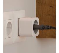 Toma de corriente Hama WLAN Smart, contador de electricidad, Matter, blanco, True