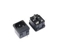 Toma de corriente integrada de cobre completo AC-14-F16 DB-8-8 AC-14-F19 AC-01 AC-02 AC-04 Conector macho de 10 A KCD1 KCD4 KCD3 Interruptor(AC-02)