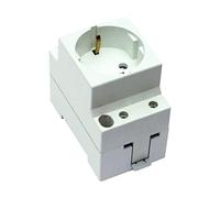 Base para perfil de 1 enchufe schuko tipo TL 2P+T 16A 250V Solera 99