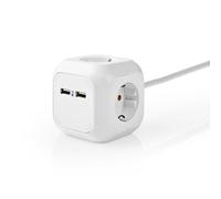 Toma de extensión Nedis | 4 vías | 1,50 m | 3680 W | 16 A