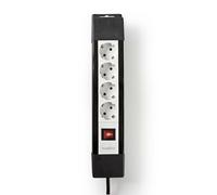 Toma de extensión Nedis | 4 vías | 3,00 m | 3680 W | 16 A