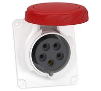 Toma De Panel Angulada PratiKa 16A 5P 400V IP67 - PKF16F735